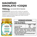 Magnésio Dimalato Coq10 Sunfood 700mg 60Caps